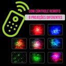 Projetor Astronauta Galaxy Nebulosa Estrelado BiVolt