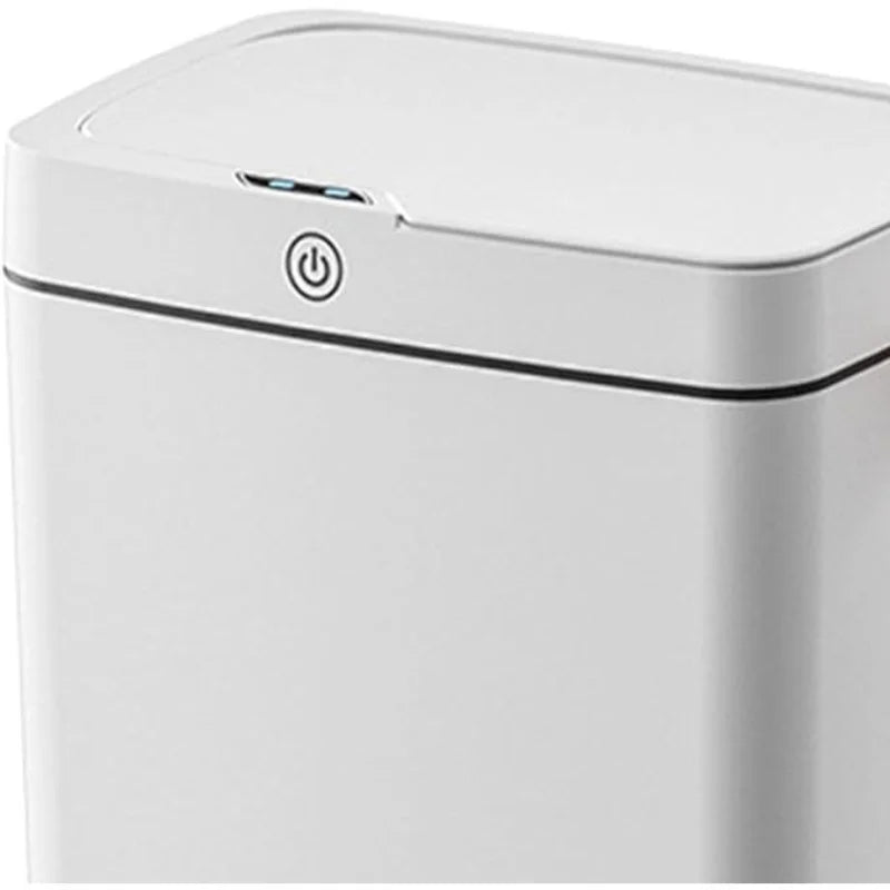 Lixeira inteligente para banheiro ou cozinha  - 12Litros - com sensor de proximidade ou vibração - abertura automática, sem necessidade de toque.
