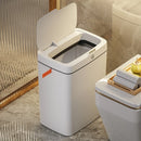 Lixeira inteligente para banheiro ou cozinha  - 12Litros - com sensor de proximidade ou vibração - abertura automática, sem necessidade de toque.