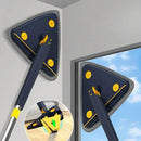 Mopp Esfregão Triângulo Mop Ajustável Giratória 360°