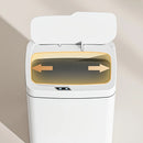 Lixeira inteligente para banheiro ou cozinha  - 12Litros - com sensor de proximidade ou vibração - abertura automática, sem necessidade de toque.