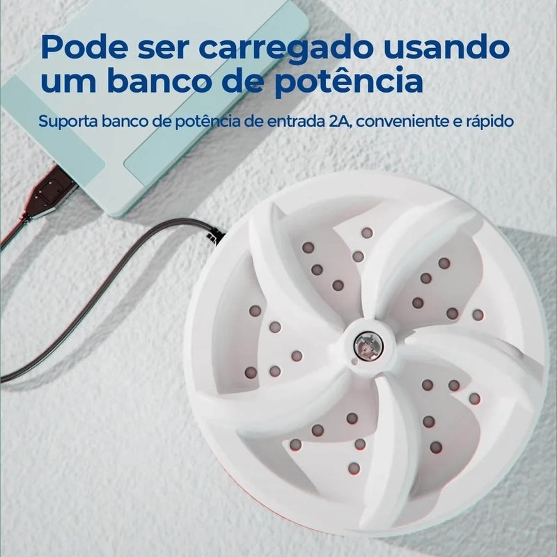 Mini Máquina de Lavar Portátil - Pocket Wash