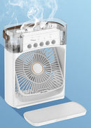 Ventilador Portátil com Umidificador de Ar - AquaVentCooler®